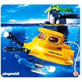 Playmobil - 3611 - Pompiers - Explorateur / Sous-marin