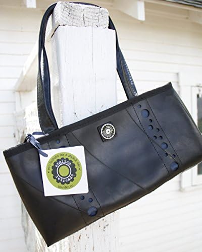 English Retreads MN-Q Luxe Quarry Blue Standard Mini Handbag