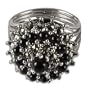 Handmade Rings Sterling Silver Black Onyx Gemstone Jewelry US Size 4