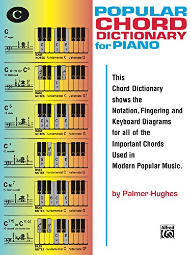 Popular Chord Dictionary for Piano, by Ed Hughes, Willard A. Palmer