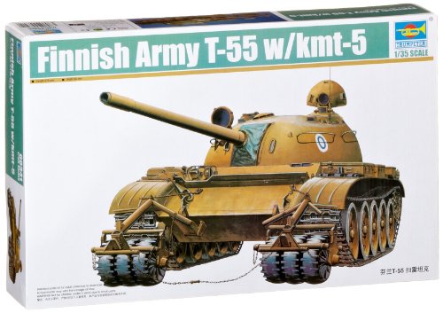 Trumpeter 00341 - Finnischer Panzer T-55 mit Minenr&auml;umer
