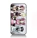 Anime Naruto Cute Ladies Yamanaka Ino Haruno Sakura Temari Hyuga Hinata case for Iphone 5 black side