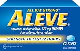 Aleve All Day Strong Pain Reliever, Fever Reducer, 100  Caplets