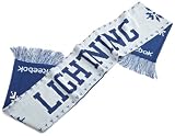 NHL Men's Game Day Team Scarf (Tampa Bay Lightning, One Size Fits All), LightBlue/blue