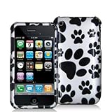 Electromaster(TM) Brand - Dog Paw Design Crystal Hard Skin Case Cover New f ....