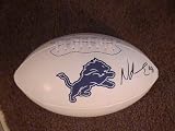 NDAMUKONG SUH SIGNED AUTOGRAPHED FOOTBALL DETROIT LIONS COA + HOLOGRAM