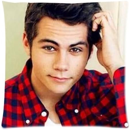 Dylan O'brien Zippered Throw Pillow Cases Cover Cushion Case 18x18 (Two sides)