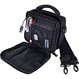 Music Gear Protec Portable Audio Recorder Case with Adjustable Walls and Rain Jacket