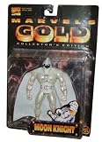 51fMREvNY L. SL160  Marvel Comics Year 1997 Marvels Gold Collectors Edition 5 1/2 Inch Tall Action Figure   MOON KNIGHT