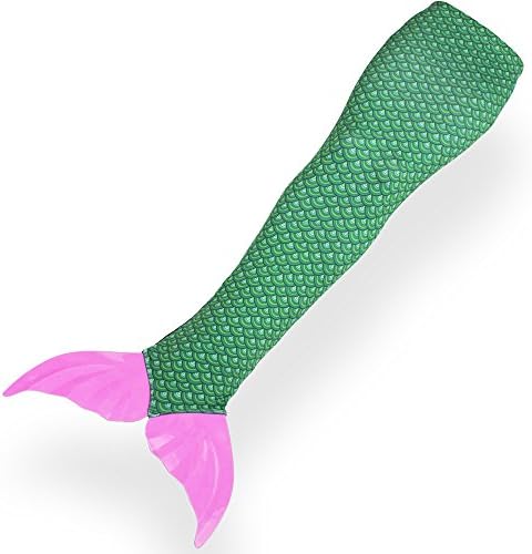 FINIS Mermaid Swim fin &amp; Ocea Mermaid Tail {Child Small|Green Petals}