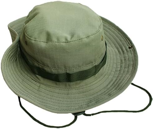 Mekago® Men's Head Boonie/jungle/wear/hat Cap for Wargame,sports,fishing &amp; Other Outdoor Activties (Army Green)