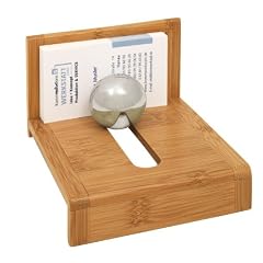 Wedo 0611407 Visitenkartenhalter Bambus braun