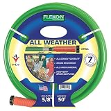Flexon 5 8-Inch by 50-Foot All Weather Garden Hose #FAW5850 by Flexon