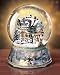 Thomas Kinkade White Christmas Musical Snow Globe