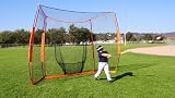 Bow Net Hitting Station Portable Net (12 x 8-Feet)