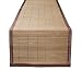 Benson Mills Bali Bamboo 13 by 72-Inch Table Runner, Brown-visli Cheap Deals