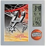 San Antonio Spurs Digital Desk Clock
