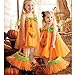 Mud Pie Baby Girl's Halloween Costume,  Orange,  12 Months/4T
