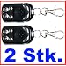 Universal Handsender Fernbedienung 433 MHz. 4 Kanal von PROPHONE f�r Garagentor�ffner (2 Stk.)