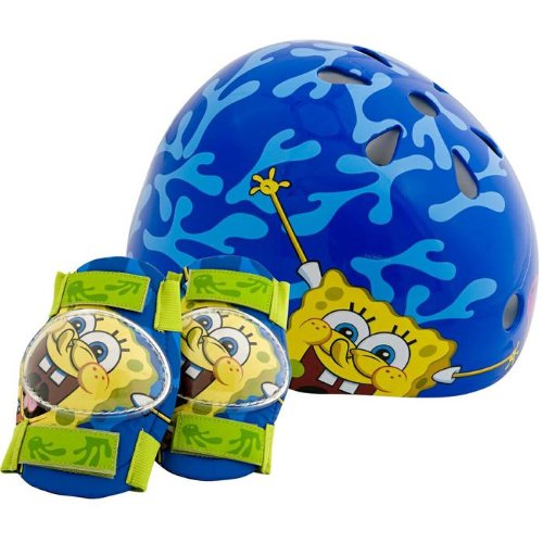 SpongeBob Child Pacific Nickelodeon Hardshell Helmet and Pads