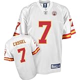 Reebok Kansas City Chiefs Matt Cassel Replica White Jersey