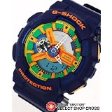 CASIO カシオ G-SHOCK Gショック Crazy Colors メンズ 腕時計 アナデジ 海外モデル GA-110FC-2AER ブルー