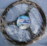 Review   / Steering Wheel Cover - Leopard Print - Fits upto size 38cm