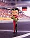 Betty Boop Figurine Ornament with Champagne Bottle