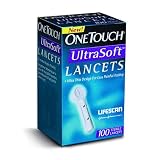 LifeScan ONE TOUCH UltraSoft lancets - Sku LFS020393_BX100