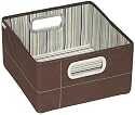 JJ Cole DSCS - Aufbewahrung klein Storage Box 16 x 28 x 28 cm, braun gestreift