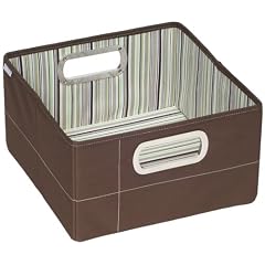 JJ Cole JDSCS/DSCS - Aufbewahrung klein Storage Box 16 x 28 x 28 cm, braun gestreift