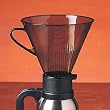 RSVP Maunual Drip Coffee Filter Cone for Carafes or Thermos