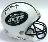 New York Jets Brett Favre Autographed Riddell Mini-Helmet
