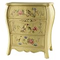 Hand-Painted Chest - Yellow