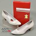 Markenschuh von Marco Tozzi PREMIO Pumps, in weiß (off white) mit Antishokk