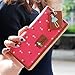 Bessky Women's Birds Clutch Wallet Long Zip Button Card Purse Handbag