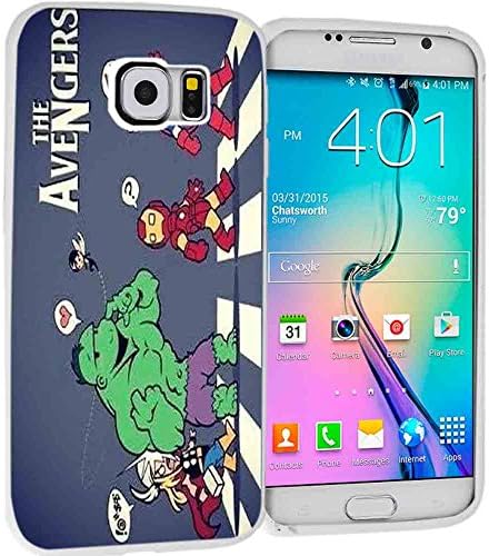 Cute Baby Avanger Like As the Beatles for Iphone and Samsung Galaxy Case (samsung galaxy s6 edge  white)