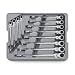 GearWrench 85288 12 Piece Metric X-Beam Flex Head Combination Ratcheting Wrench Set