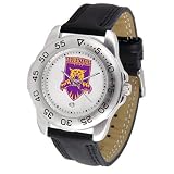 Weber State Wildcats NCAA "Sport" Mens Watch (Leather Band)