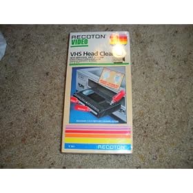 Recoton Video VHS Head Cleaner (V141, Non-Abrasive Wet System) by 