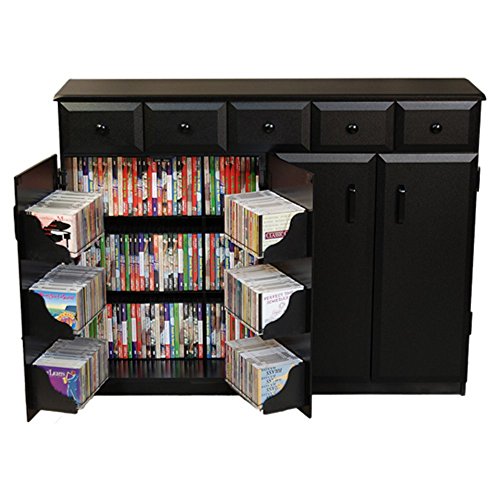 How Do I Media W/Drawers Black Charles A. Marshet