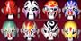 Chinese Art & Culture / Chinese Opera - Miniature Chinese Opera Masks