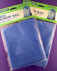 Mesh Blue Laundry Bags- Size 28" X 24" TWO Bags
