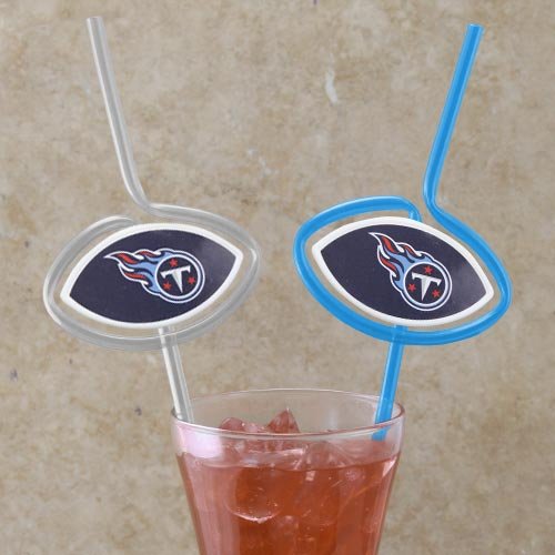 NFL Tennessee Titans Six Pack Team Sip Sport Straws