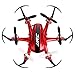 JJRC H20 RC Quadcopter Mini Drone Quadcopter with 2.4G 4CH 6-Axis Gyro RTF Nano Hexacopter (Red)