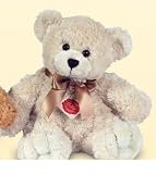 Teddy Hermann Cuddly Plush Cream Teddy Bear 28cm
