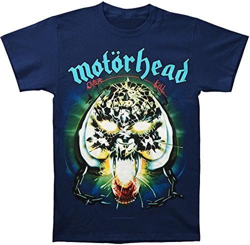 Motorhead Men's Overkill T-shirt Navy