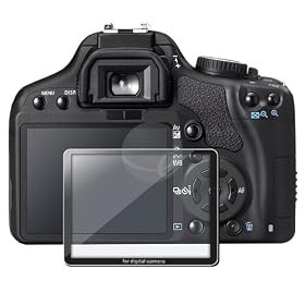 Glass Screen Protector for Canon EOS 450D Digital Rebel Xsi by eforcity