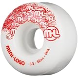 Mini-Logo S2 Wheels 52mm 99A Natural (Set of 4)