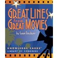 Great Lines From Great Movies Knowledge Cards Deck by Pomegranate and Susan Reyburn